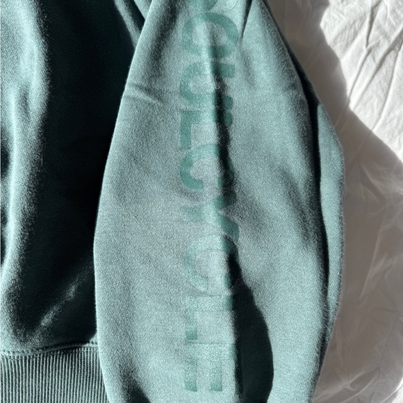 Nike x SoulCycle Women's Forest Green Cropped Sweatshirt - Picture 4 of 5